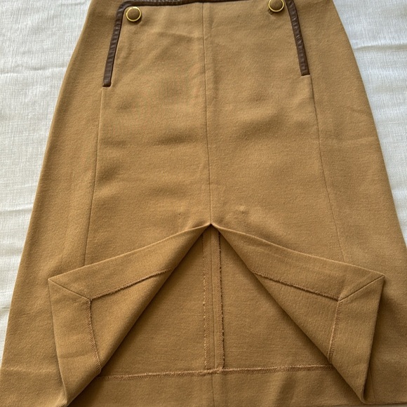 Tory Burch wool blend midi skirt S - Picture 5 of 12